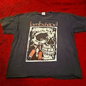 Large lamb of god 2013 north America tour concert tee